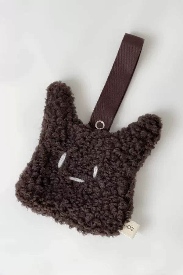 Kahve Rabbit Emzik Askısı