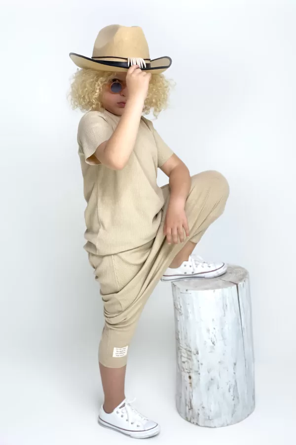 Plum Bej Şalvar - Görsel 2