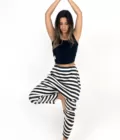 Black Croptop (Şerit Dokulu) - Görsel 2