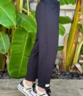 Carrot Soft Black Pants - Görsel 2