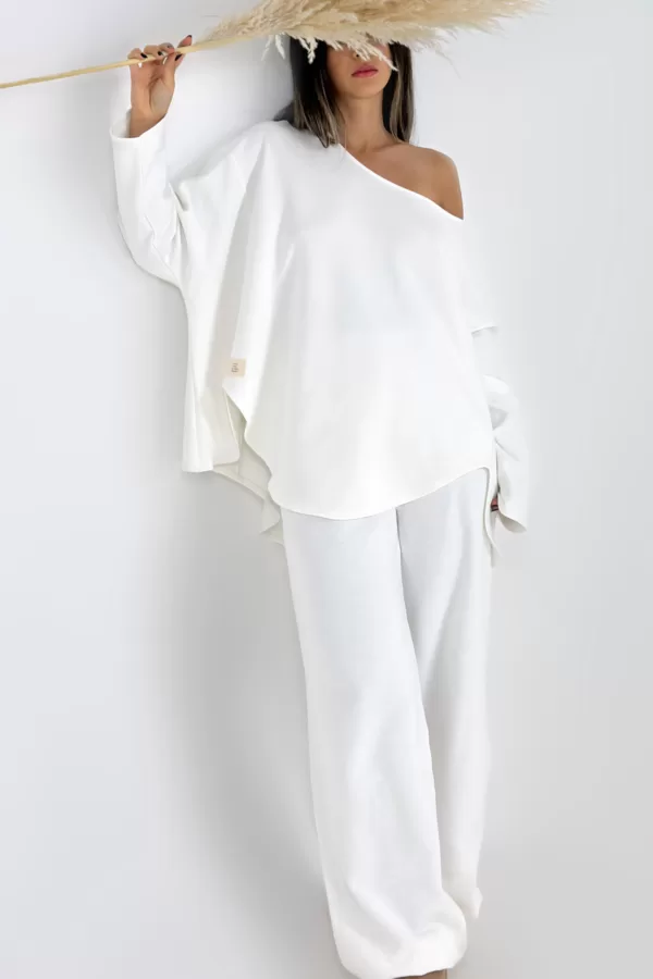 Nua White Pants - Görsel 2