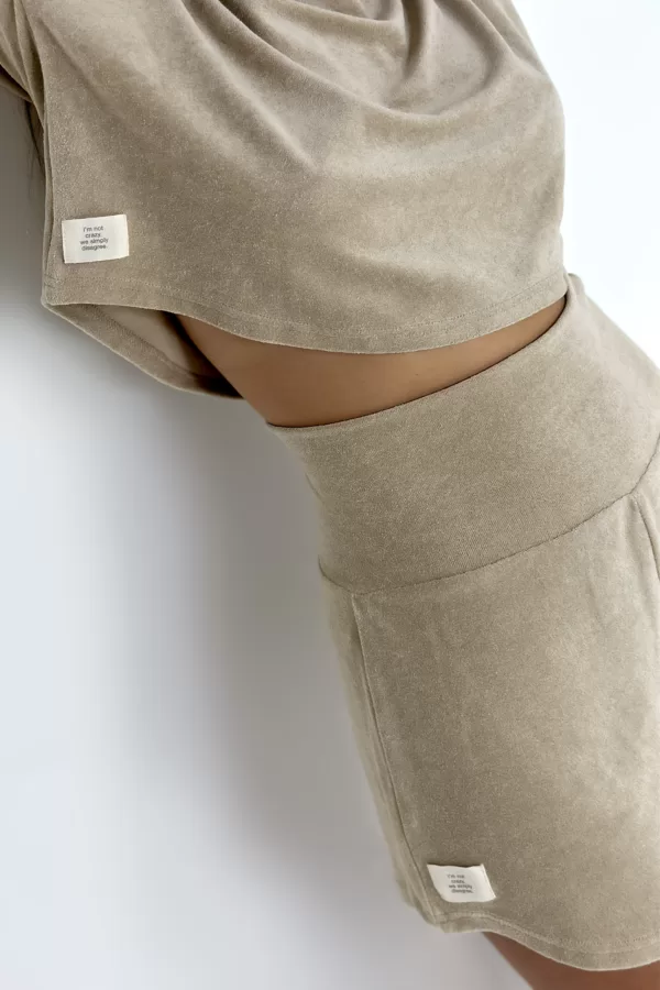 Fall Havlu Bej Sweatshirt - Görsel 4