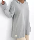 Safe Gri Dokulu Sweatshirt