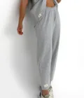 Carrot Soft Grey Pants - Görsel 3