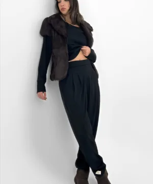 Salb Şerit Black Pants