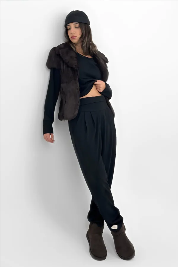 Salb Şerit Black Pants