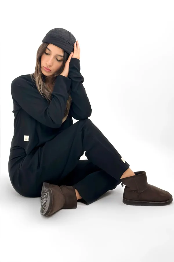 Salb Şerit Black Pants - Görsel 3