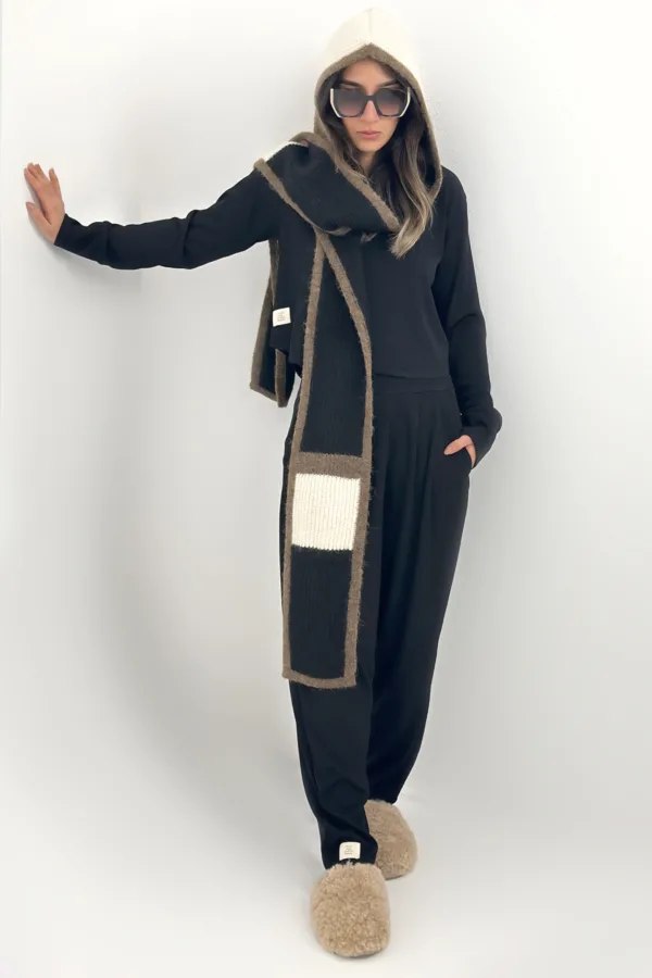 Salb Şerit Black Pants - Görsel 4