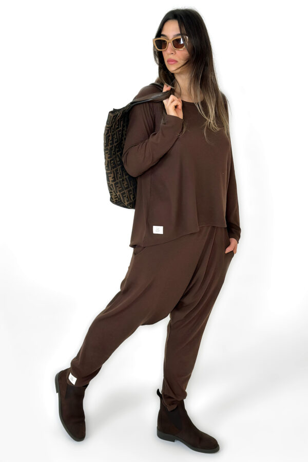 Simple Kahve Sweatshirt