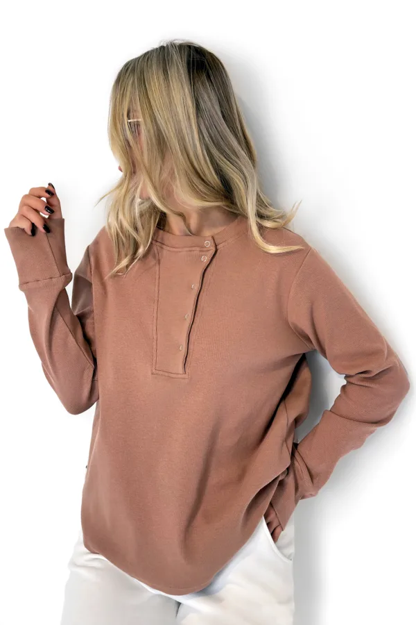 Vega Pink Sweatshirt - Görsel 2