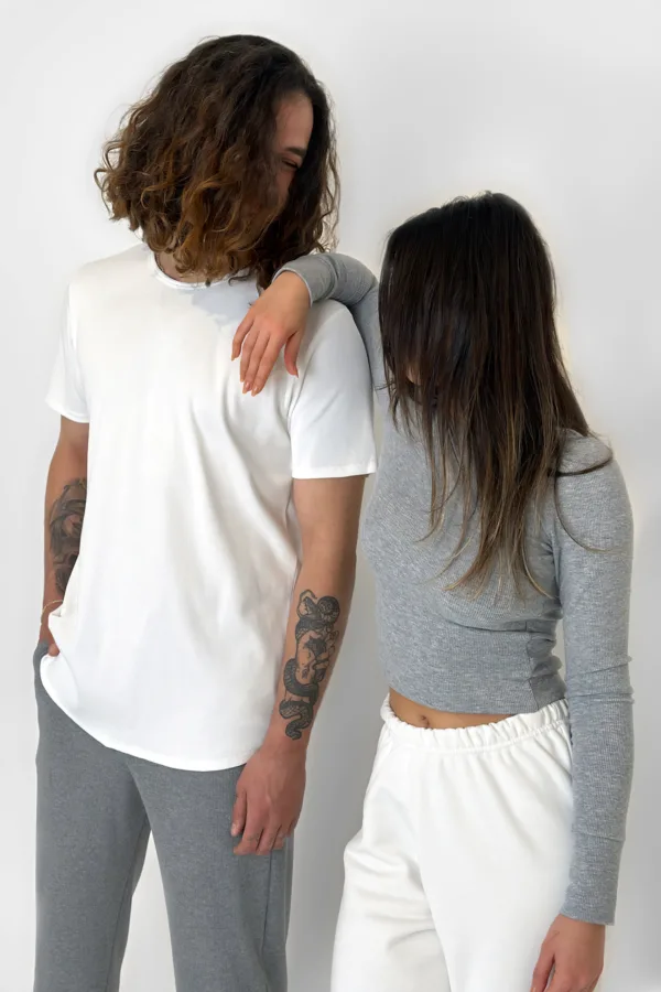 Basic White Tshirt - Görsel 3