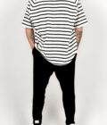 Reg Çizgili Triko Tshirt - Görsel 2