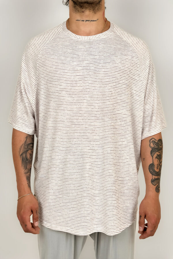 Reg White-Purple Tshirt - Görsel 2