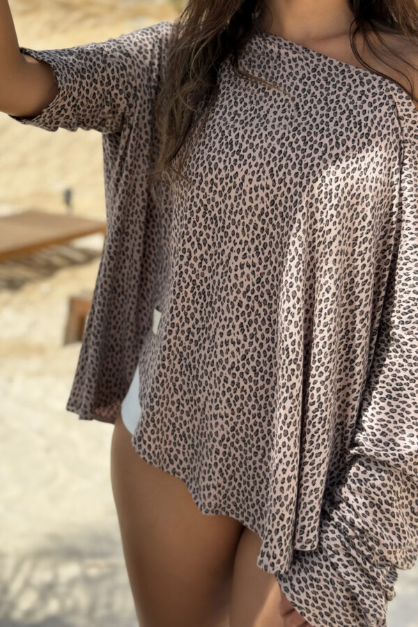 Wild Pink Leo Sweatshirt - Görsel 3