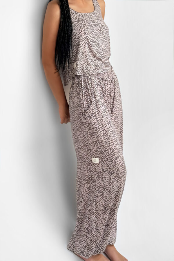 Baggy Pink Leo Pants