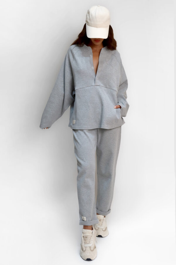 Mold Grey Pants - Görsel 4