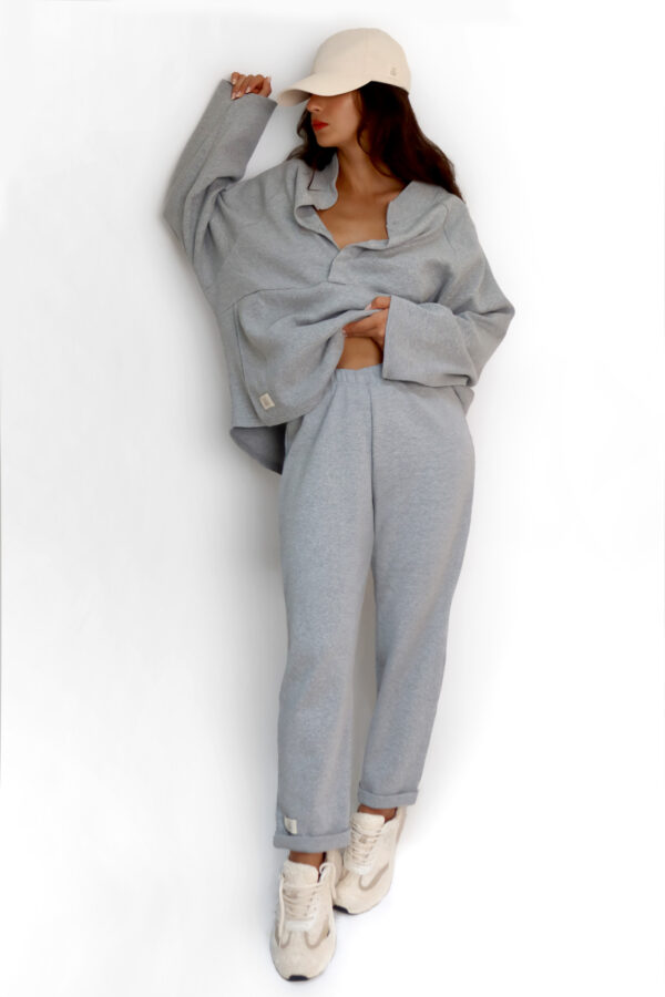Mold Grey Pants - Görsel 2