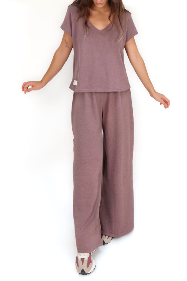 Rio Plum Pants - Görsel 3