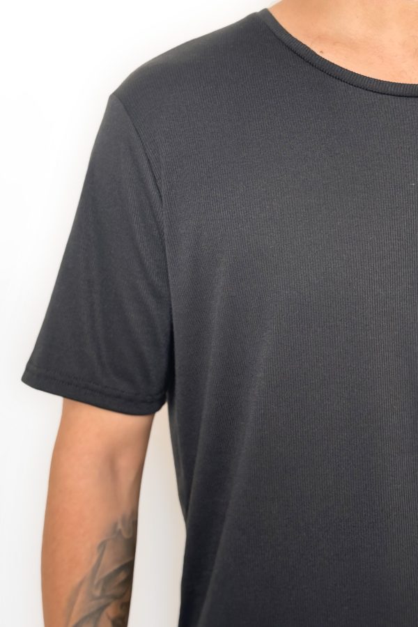 Basic Antrasit Tshirt - Görsel 2