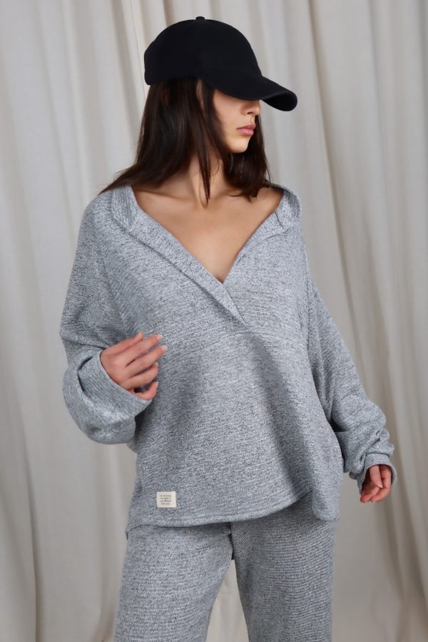 Napa Grey Trk Sweatshirt
