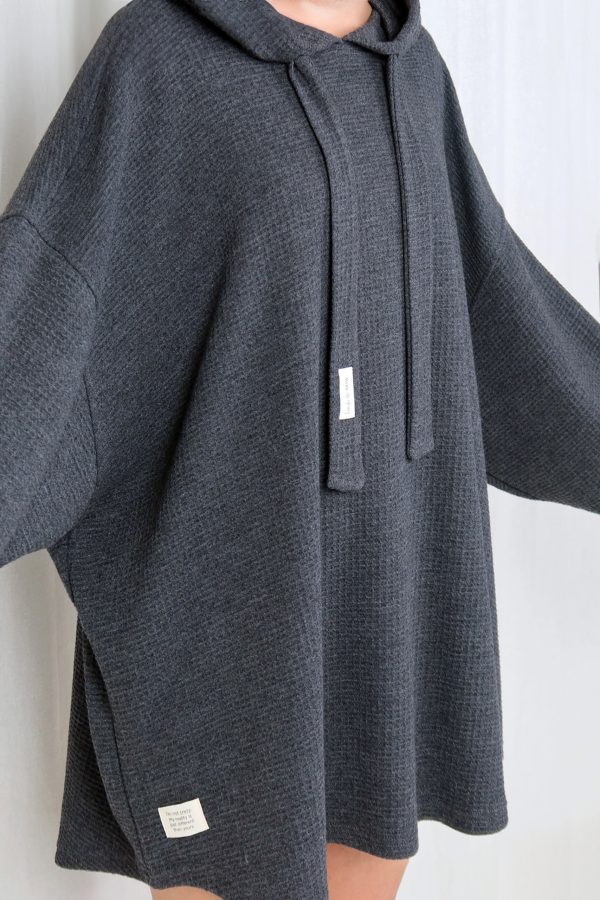 Hood W-Antrasit Sweatshirt - Görsel 2
