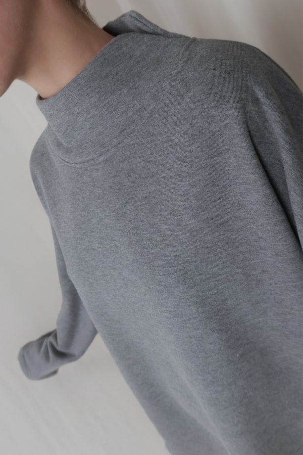 Tara D-Grey Sweatshirt - Görsel 2