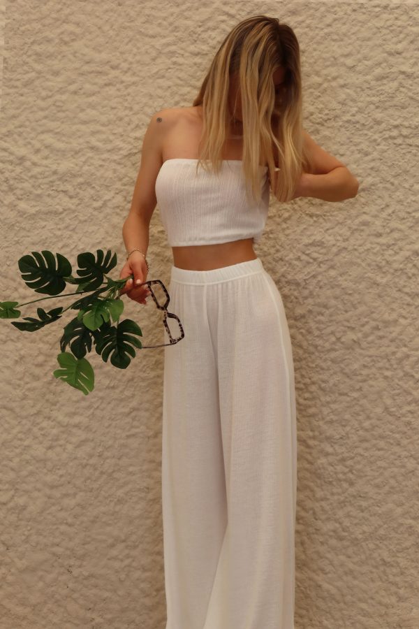 Rio Ecru Pants - Görsel 3