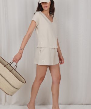 Pena W-Cream Şort