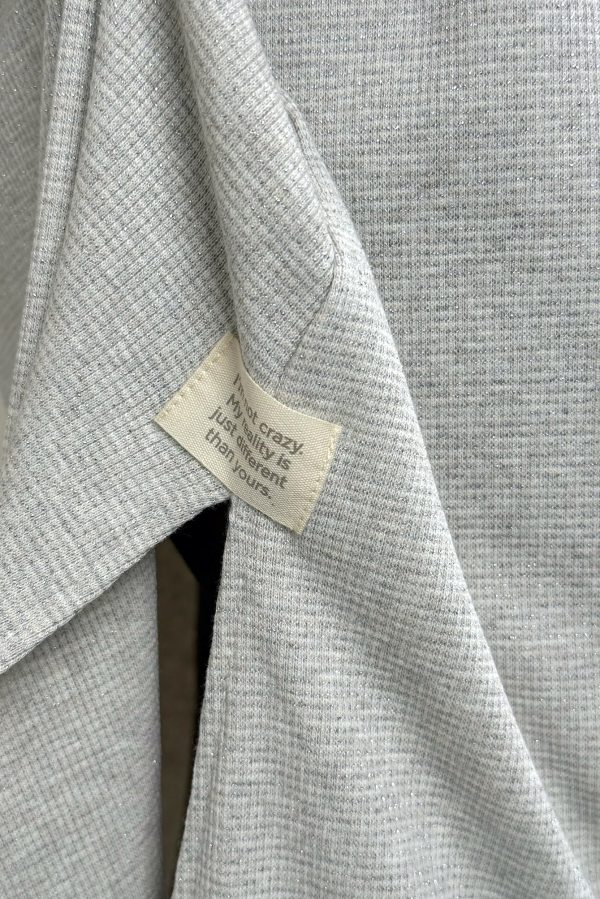 Easy Long S-Gray Dress - Görsel 3