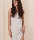 Easy Long S-Gray Dress