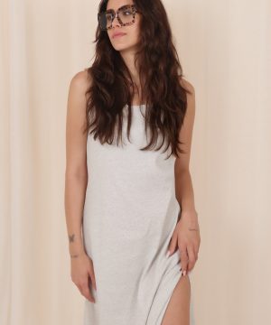 Easy Long S-Gray Dress
