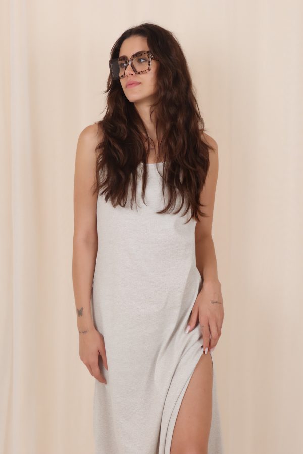 Easy Long S-Gray Dress