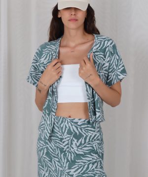 Fenne Tow-Leaf Çıtçıtlı Tshirt