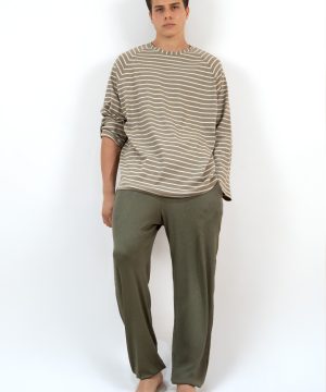 Loreg Çizgili Sweatshirt