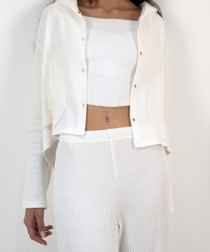 Manta White Hırka