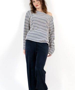 Nua Lacivert Havlu Pants
