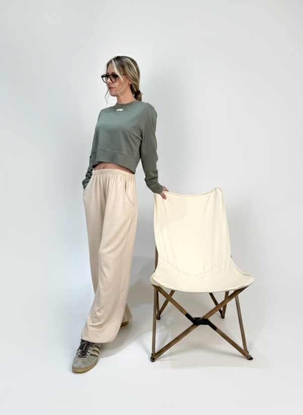 Baggy Nude Pants - Görsel 2