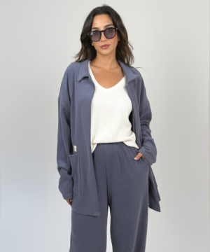 Key Steeel Blue Ceket