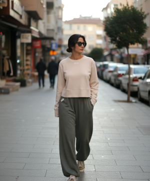 So-Bat Nude Sweatshirt