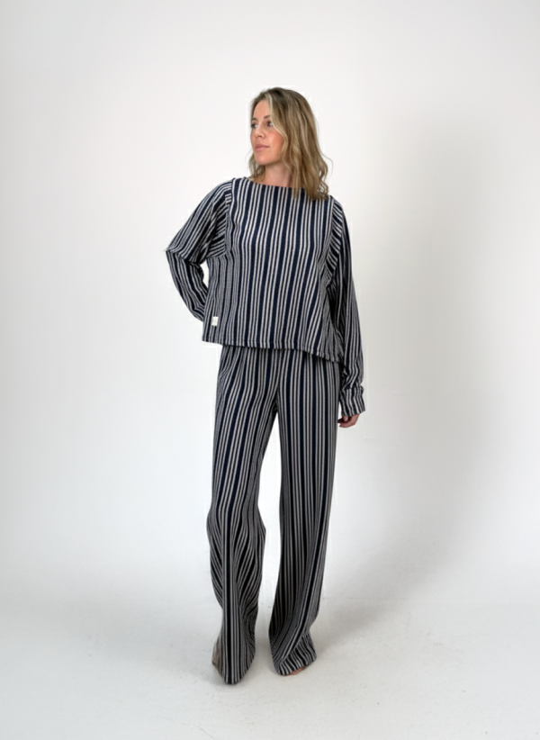 Rio Tow-Blue Line Pants - Görsel 3