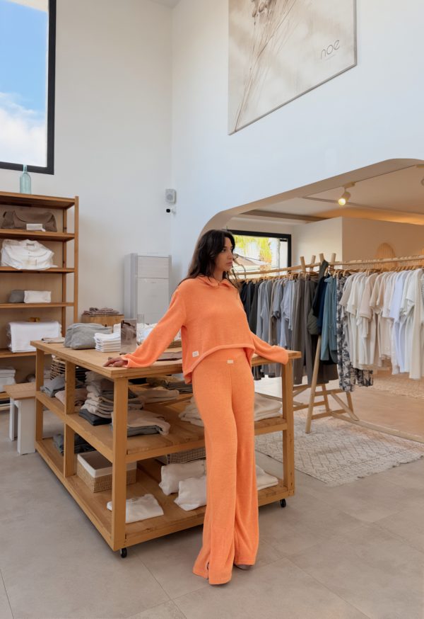 Lea Orange Sweatshirt - Görsel 3